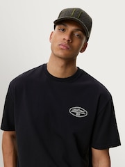 Les Deux Black Worldwide Back Graphic T-Shirt - Image 3 of 5