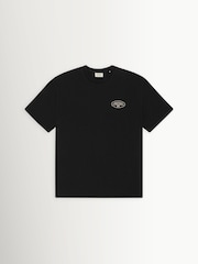 Les Deux Black Worldwide Back Graphic T-Shirt - Image 4 of 5