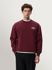 Les Deux Red Worldwide Back Graphic Sweatshirt - Image 4 of 7
