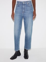 Jigsaw Blue Carter Straight Leg Jeans - Image 1 of 6