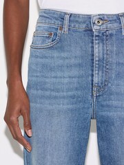 Jigsaw Blue Carter Straight Leg Jeans - Image 2 of 6