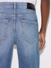 Jigsaw Blue Carter Straight Leg Jeans - Image 3 of 6