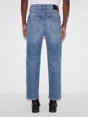 Jigsaw Blue Carter Straight Leg Jeans - Image 5 of 6