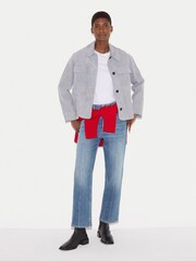 Jigsaw Blue Carter Straight Leg Jeans - Image 6 of 6