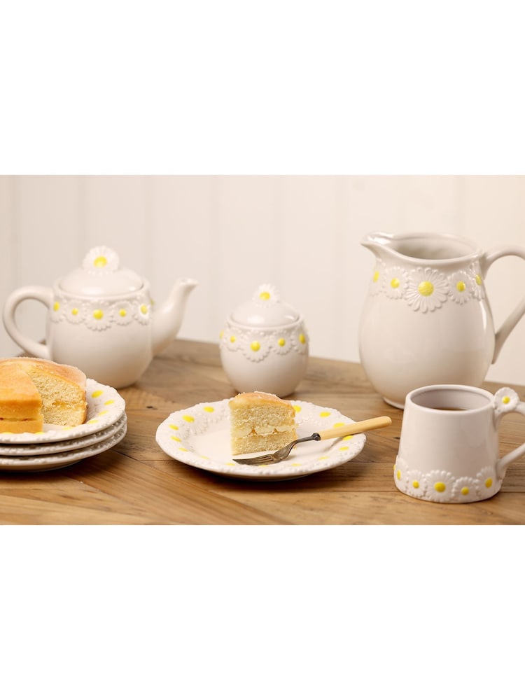 Widdop White Daisy Plate - Image 5 of 5