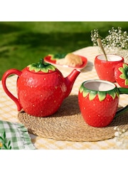 Widdop Red Teapot - Strawberry - Image 1 of 4