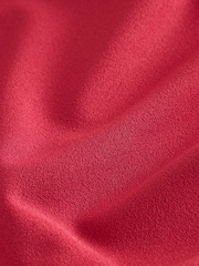 Red Long Sleeve V--Neck Hardwear Blouse - Image 8 of 8