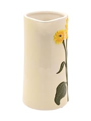 Widdop White Handpainted Sunflower Jug - Image 4 of 5