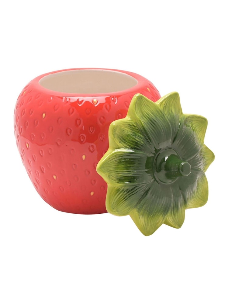 Widdop Red Storage Jar - Strawberry - Image 4 of 4