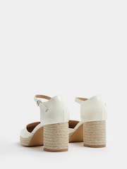 Extra-Wide Fit Espradrille Block Heels Shoes - Image 4 of 4