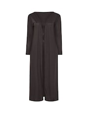 Yours Curve Brown Limited Ribbed Maxi Cardigan - Image 5 of 5