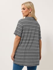 Stripe Polo Blouse - Image 3 of 5