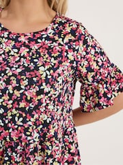 Yours Curve Kleid mit Rüschenärmeln - Bild 4 von 5