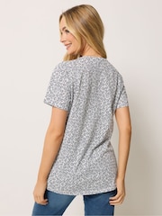 M&Co Oberteil aus Baumwolle Henleys - Bild 3 von 5