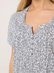 M&Co Oberteil aus Baumwolle Henleys - Bild 4 von 5