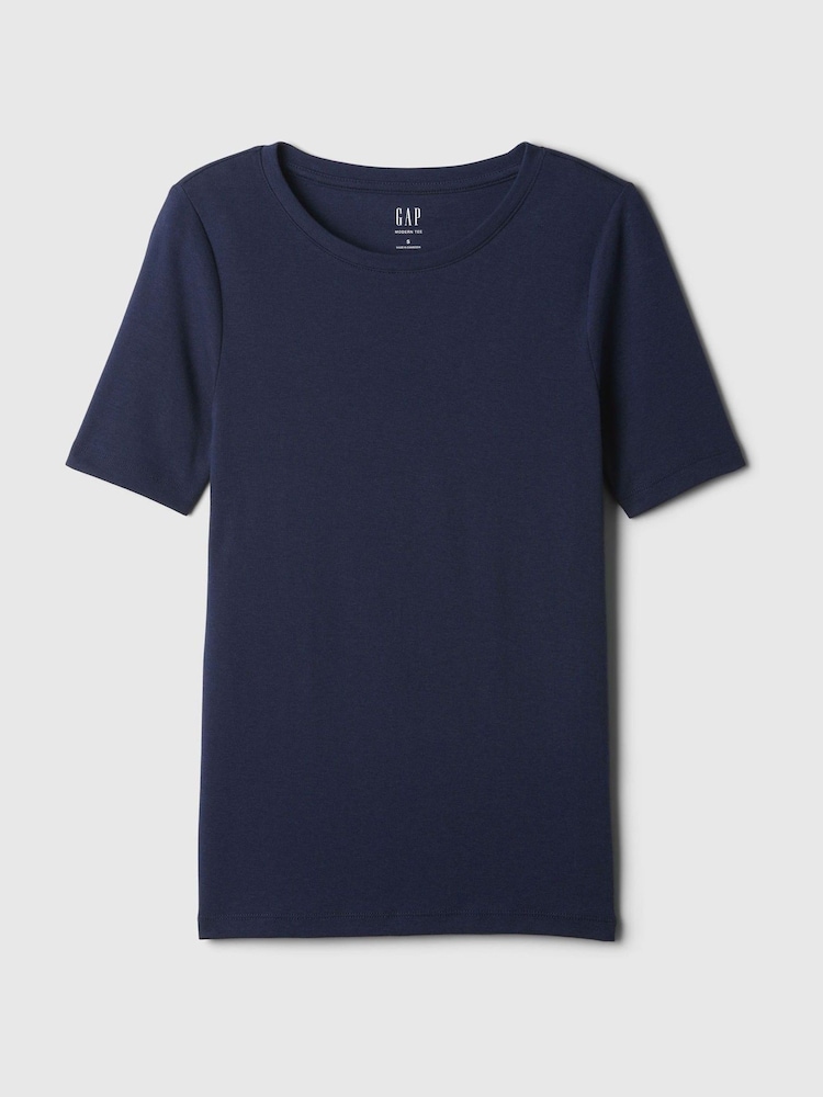 Gap Blue Modern Crew neck T-Shirt - Image 3 of 3