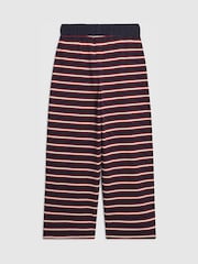 River Island Blue Stripe Wide Leg Trousers - Image 2 of 4
