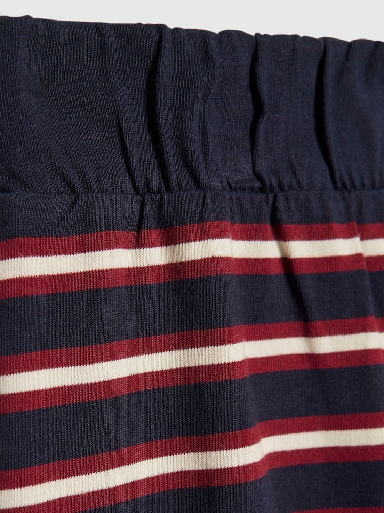 River Island Blue Stripe Wide Leg Trousers - Image 4 of 4