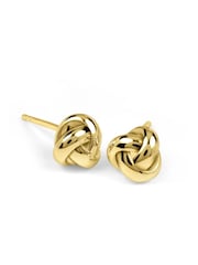 Radley Radley 18ct Gold Plated Sterling Silver Twist Earrings - תמונה 3 מתוך 4