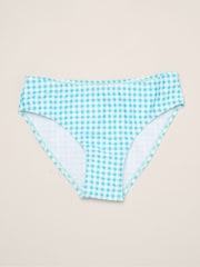 Miss Blue Gingham Bikini Set With Scrunchie - Image 5 of 6