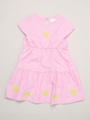 Miss Purple Floral Print And Chambray Dresses 2 Pack - Image 4 of 5