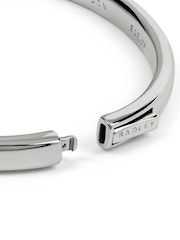 Radley Silver Tone Radley Silver Plated Twist Bangle - Image 4 of 5