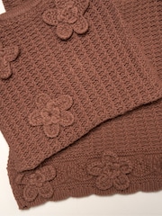 Miss Brown Scallop Floral Set With Strappy Top, Shorts & Bag 3 Piece - Image 6 of 6