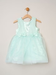 Miss Green Tulle Dress With Rhinestone And Bows Set - Image 1 of 3