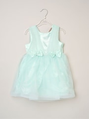 Miss Green Tulle Dress With Rhinestone And Bows Set - Image 2 of 3