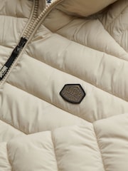 SUPERDRY Nude Hooded Fuji Lite Jacket - Image 8 of 8