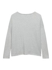 Γκρι - Superdry Studios Μπλούζα Μακρυμάνικη με λαιμόκοψη σε σχήμα βάρκα - Εικόνα 6 από 8