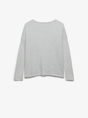 Γκρι - Superdry Studios Μπλούζα Μακρυμάνικη με λαιμόκοψη σε σχήμα βάρκα - Εικόνα 7 από 8