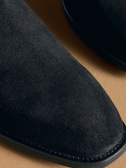 Russell & Bromley Black Suede Burlington Chelsea Boots - Image 6 of 7