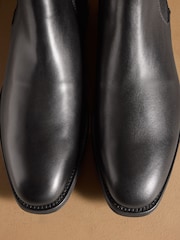 Russell & Bromley Black Burlington Chelsea Boots - Image 5 of 7