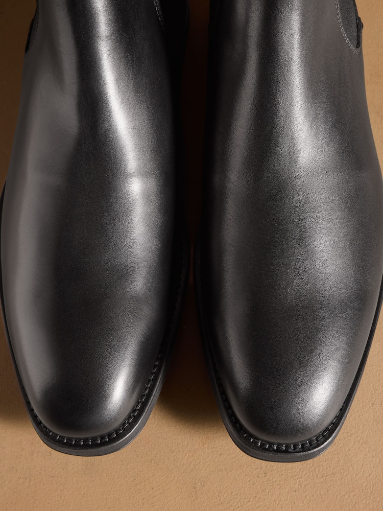 Mens Russell & Bromley Black Burlington Chelsea Boots US 9 (UK 8) Mens Russell & Bromley Black Burlington Chelsea Boots US 9 (UK 8)