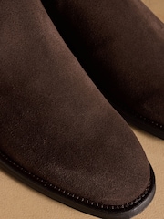 Russell & Bromley Brown Burlington Chelsea Boots - Image 6 of 7