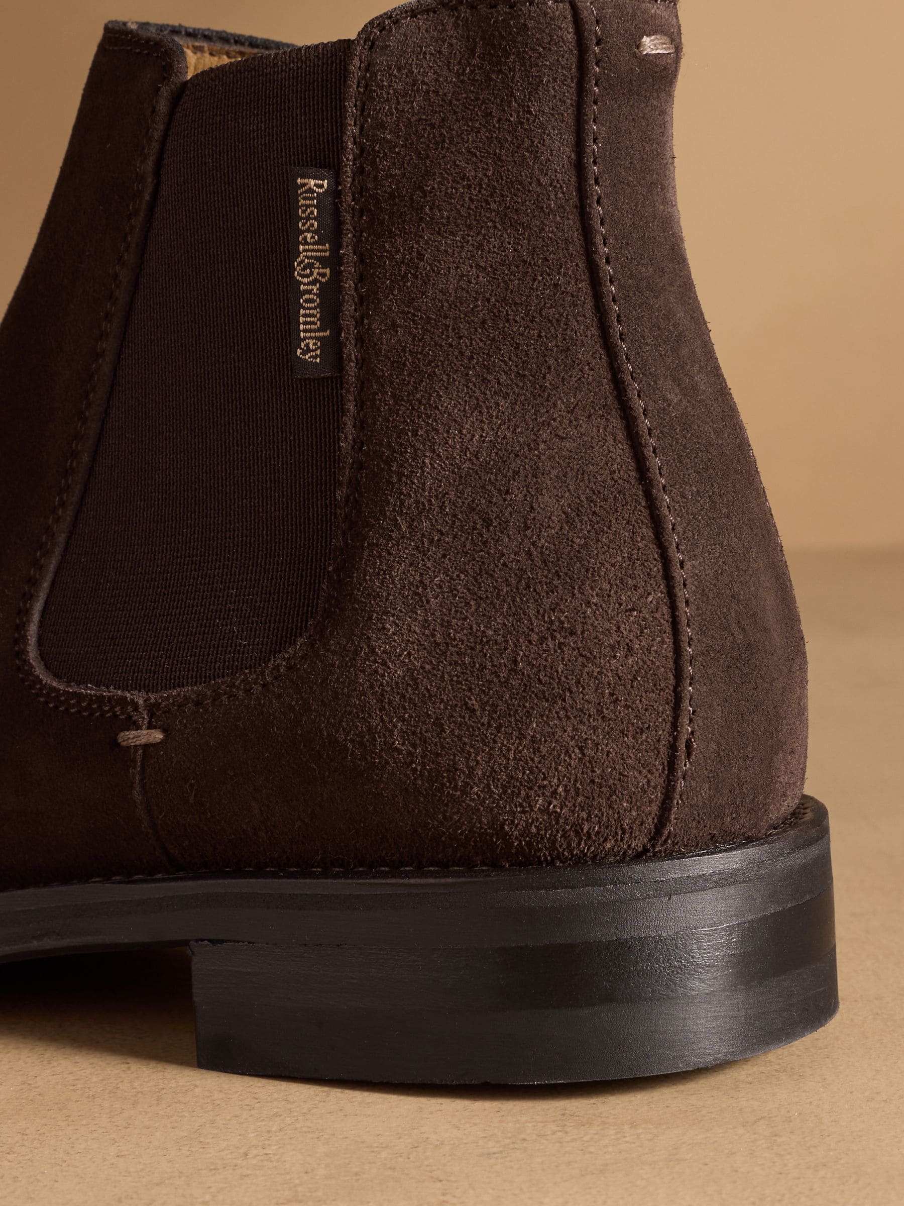 Buy Russell & Bromley Brown Burlington Chelsea Boots from  display picture 1