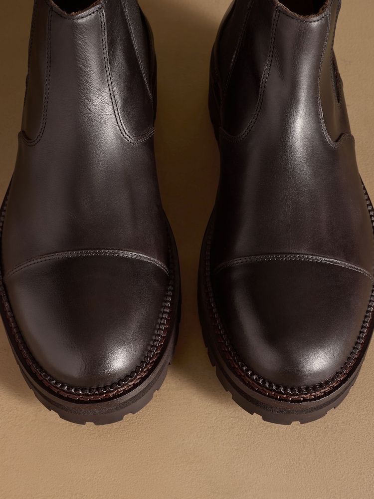 Russell & Bromley Black Keswick Chelsea Boots - Image 7 of 7