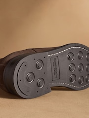 Russell & Bromley Chocolate Brown Burlington Chelsea Boots - Image 4 of 7