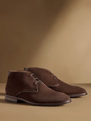 Коричневый - Russell & Bromley Classic Desert Boots - Изображение 1 7