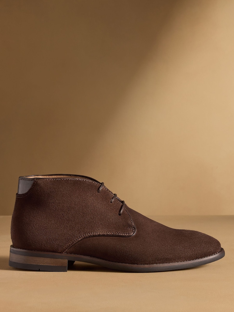 Коричневый - Russell & Bromley Classic Desert Boots - Изображение 2 7