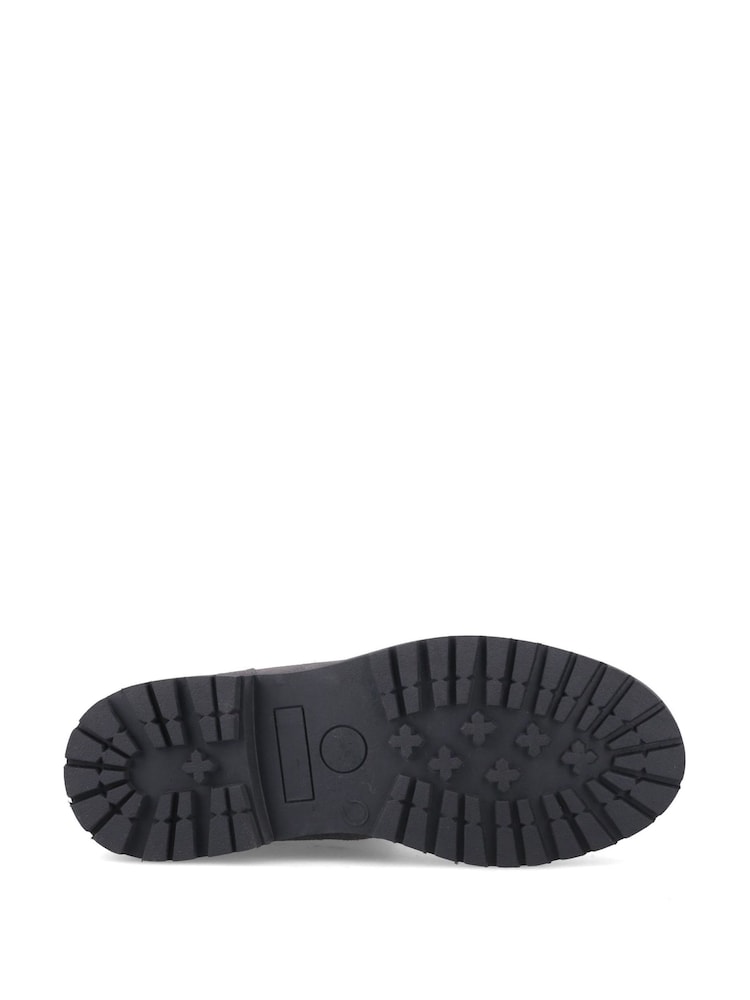 Hush Puppies Grey Hollis Zip Boots - Image 2 of 2