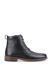 Hush Puppies Black Irwin Lace Up Boots - Image 4 of 5