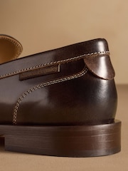 Russell & Bromley Brown Dalston Fringe Loafers - Image 13 of 14