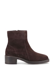 Hush Puppies Chocolate Ayla Ankle Boots - Image 3 of 6