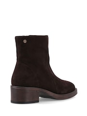 Hush Puppies Chocolate Ayla Ankle Boots - Image 4 of 6