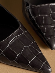 Russell & Bromley Brown Seathwait Slingback Heels - Image 4 of 7