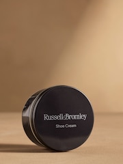 Russell & Bromley Black Leather Shoes Cream - Image 1 of 3