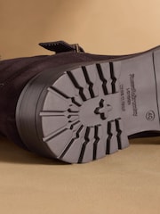 Russell & Bromley Glory Faux Fur Lined Biker Boots - 圖片 5，共 8