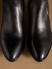 Russell & Bromley Black Kicking High Slim Knee High Boots - Image 4 of 7